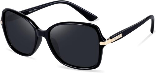FEISEDY Womens Polarized Sunglasses, Trendy Elegant Colored ...