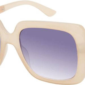 Jessica Simpson Women's J6130 Oversized Square Sunglasses wi...