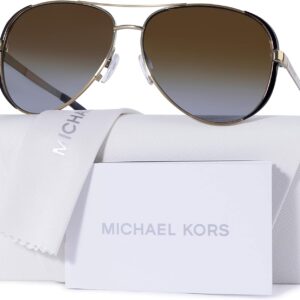 Michael Kors MK5004 CHELSEA Aviator Sunglasses For Women + B...