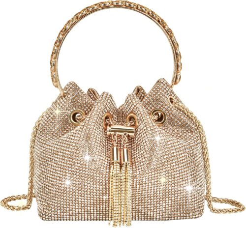 Upgrade Rhinestone Evening Bag Bling Purse Sparkly Diamond S...