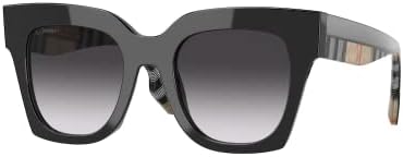 BURBERRY Kitty BE4364 Square Sunglasses for Women + BUNDLE W...