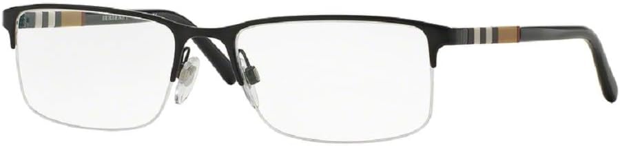 BURBERRY BE1282 Rectangle Eyeglasses For Men For Women + BUN...