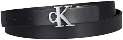 Calvin Klein Women's CK Jeans Monogram Plaque Buckle Casual ...