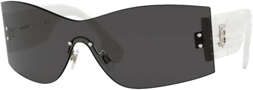 BURBERRY Bella BE3137 134287 45MM Grey/Dark Grey Rectangle S...