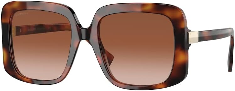 BURBERRY Penelope BE4363 331613 55MM Light Havana/Brown Grad...