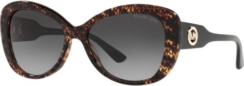 Michael Kors Woman Sunglasses Mk Logo Print Tortoise Frame, ...
