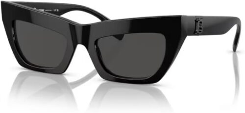 BURBERRY BE4405 409387 51MM Black/Grey Cat Eye Sunglasses fo...