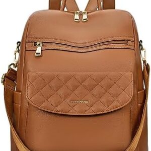 Missnine Backpack Purse for Women, PU Leather Backpack Purse...