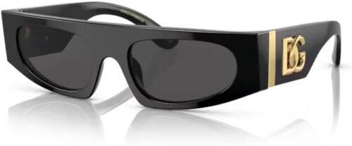 Dolce&Gabbana DG4411 Rectangle Sunglasses for Women + BUNDLE...