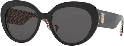 Rose BE4298 382287 54MM Top Black on Print Red/Grey Cat