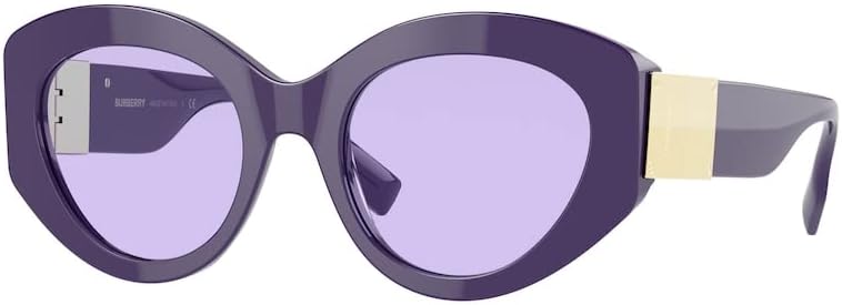 BURBERRY Sophia BE4361 39891A 51MM Violet/Violet Cat Eye Sun...