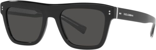 Dolce & Gabbana DG4420-501/87 Sunglasses BLACK w/DARK GREY 5...