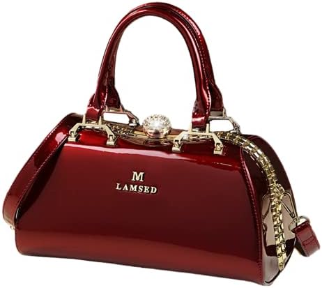 Fashion Leather Women's Top Handle Satchel Crossbody Handbag...
