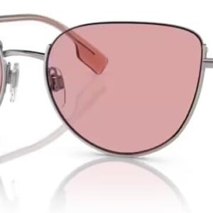 BURBERRY BE3144 100584 58MM Silver/Light Violet Sunglasses f...