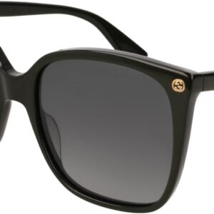 Gucci Lightness Square Women Sunglasses GG0022S 57mm - Bundl...