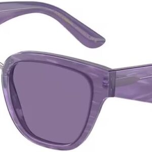Dolce & Gabbana DG4437 34071A 51MM Fleur Purple/Violet Butte...