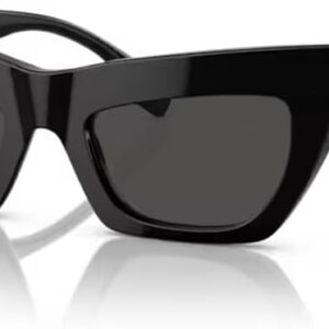 BURBERRY BE4405 300187 51MM Black/Dark Grey Cat Eye Sunglass...