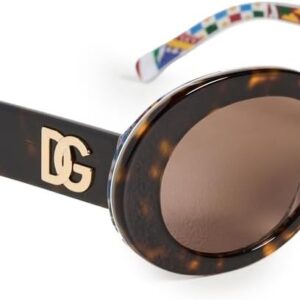 Dolce & Gabbana Women's Oversized Oval Sunglasses