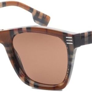 BURBERRY Sunglasses BE 4348 396673 Cooper Brown Check Dark