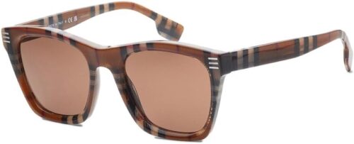BURBERRY Sunglasses BE 4348 396673 Cooper Brown Check Dark