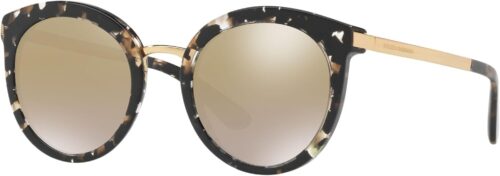 Dolce&Gabbana DG4268 Sunglasses 911/6E-52 - Cube Black/gold ...