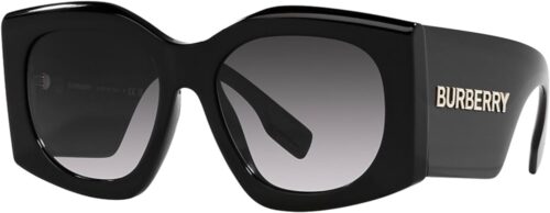 BURBERRY Sunglasses BE 4388 U 30018G Madeline Black Grey Gra...