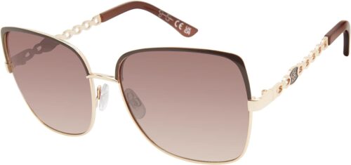 Jessica Simpson J6101 Posh Women's Metal Cat Eye Sunglasses ...