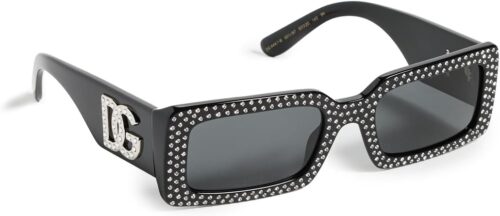 Dolce & Gabbana Women's Narrow Rectangular Sunglasses