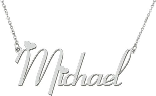 Aoloshow Personalized Name Necklace Bracelet Custom Made Any...