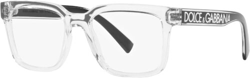 Dolce & Gabbana DG 5101 3133 Crystal Plastic Square Eyeglass...