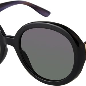 Jessica Simpson Women's J6198 Vintage Jackie O Round Sunglas...