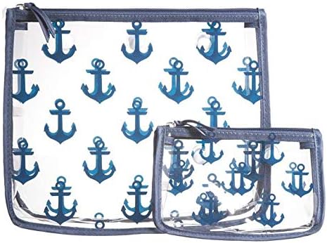 BOGG BAG Clear Designer Zipper Insert (Set of 2) Travel