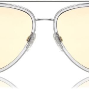 BURBERRY Sunglasses BE 3125 1003/8 Oliver Gunmetal Light Yel...