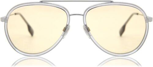 BURBERRY Sunglasses BE 3125 1003/8 Oliver Gunmetal Light Yel...