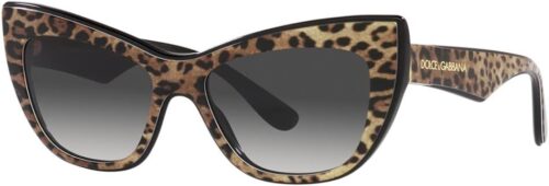 Dolce & Gabbana Sunglasses DG 4417 31638G Leo Brown/Black Gr...