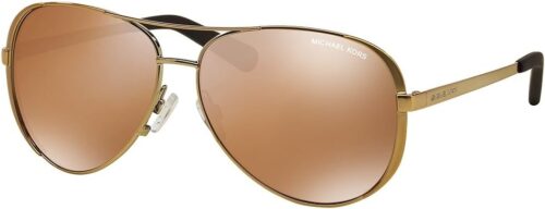 Michael Kors MK5004 Chelsea Sunglasses, Gold Non Polarized