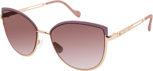 Jessica Simpson Women's J5962 Refined Metal Cat Eye Sunglass...