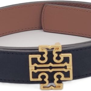 Tory Burch 141739 Britten Logo Black/Classic Tan With Gold H...