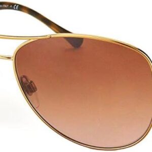 Burberry BE3080 - 114513 Sunglasses LIGHT GOLD W/ BROWN GRAD...