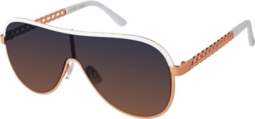 Jessica Simpson Women's J6228 Metal Shield Aviator Pilot Sun...