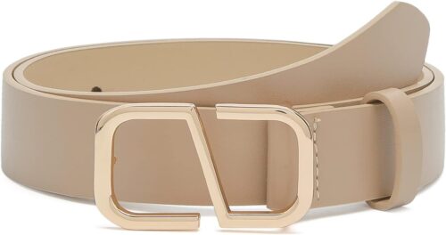 WANTESS Women Belts for Jeans Pants Dress Fashion Leather Be...