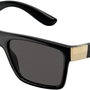 Dolce & Gabbana Women's Round Fashion Sunglasses, Black/Dark...