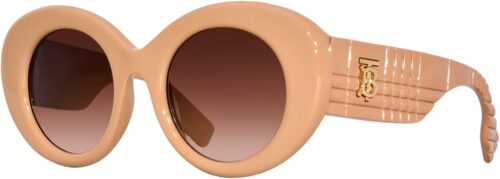 BURBERRY Sunglasses BE 4370 U 399013 Margot Beige Brown Grad...