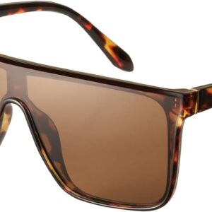 mosanana Polarized Oversized Square Sunglasses for Women Men...