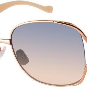 Jessica Simpson J5254 Oversized Metal Square Uv400 Protectio...