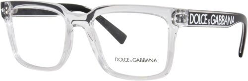 Dolce & Gabbana DG 5101 3133 Crystal Plastic Square Eyeglass...