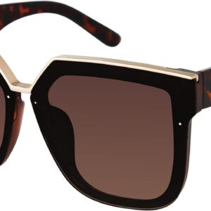 Jessica Simpson Women's J6214 Flush Lens Cat Eye Square Sung...