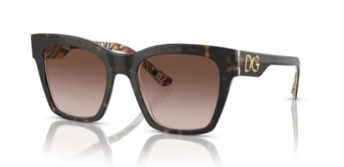 Dolce & Gabbana Sunglasses DG 4384 321773 Havana On White