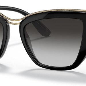 Dolce & Gabbana Women's Round Fashion Sunglasses, Black/Grad...