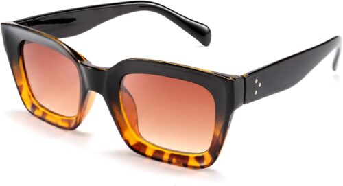 FEISEDY Classic Women Sunglasses Fashion Thick Square Sun Gl...